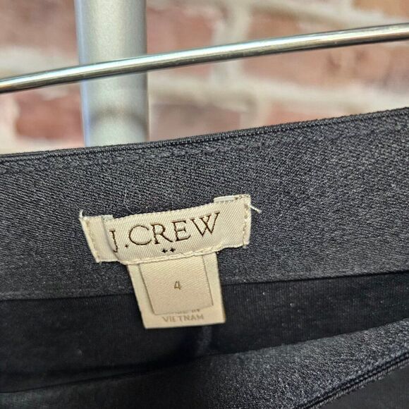 Women's J CREW Side Zip Gigi Pants Size 4 - Picture 5 of 7